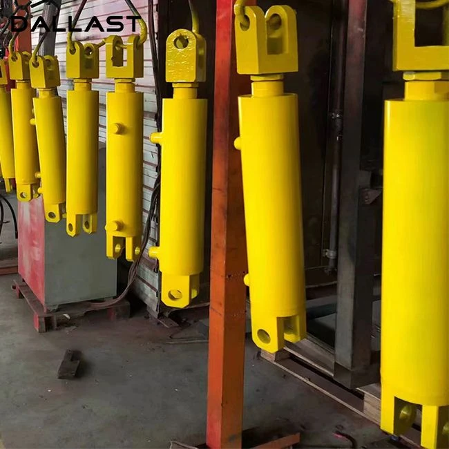 Spawany cylinder hydrauliczny z widełkami